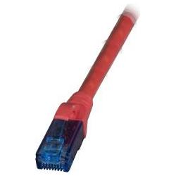 EFB Elektronik RJ45 Patchkabel U/UTP, Cat.6A, LSZH, Premium, 500MHz, 1,5m, rot Das ungeschirmte Cat.6A RJ45 Premium (U/U...