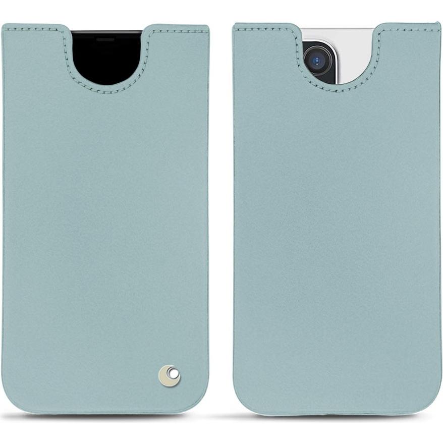 Thumbnail - Noreve Lederschutzhülle (Apple iPhone 13 Pro), Smartphone Hülle, Blau
