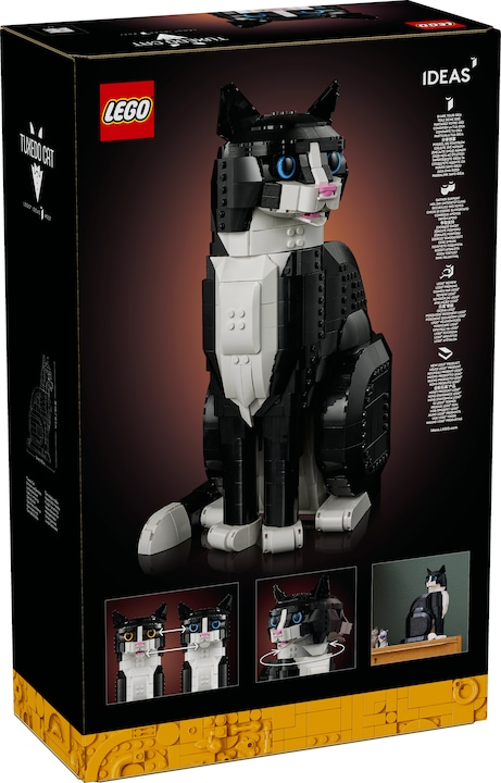 Produktbild LEGO Schwarz-weisse Katze (21349, LEGO Ideas, LEGO Seltene Sets)