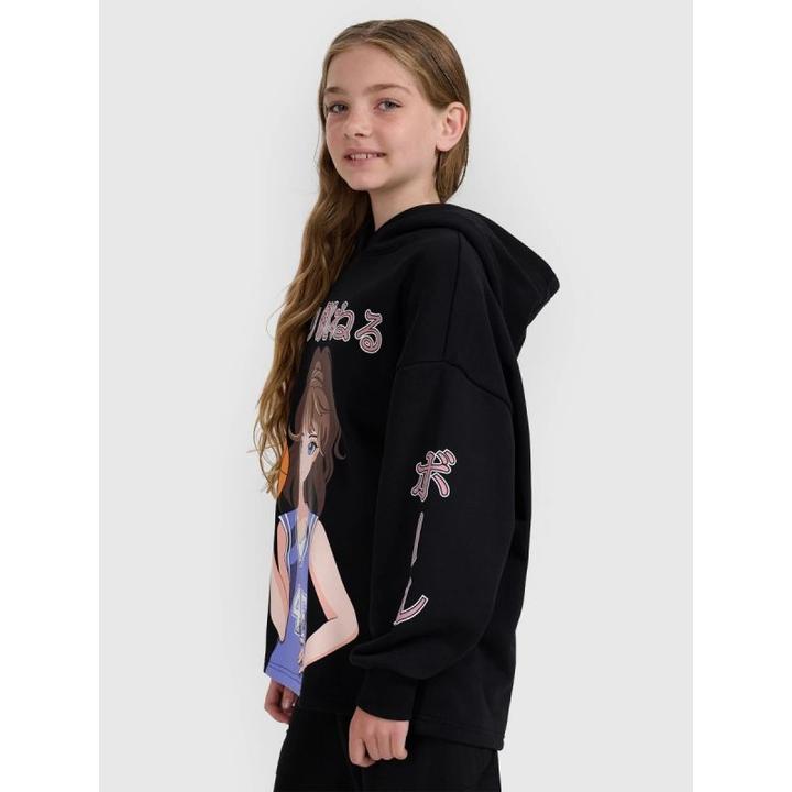 Image du produit 4F Mädchen-Sweatshirt mit Kapuze (128)