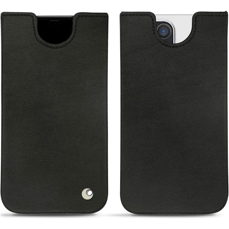 Thumbnail - Noreve Lederschutzhülle (Apple iPhone 13 Pro), Smartphone Hülle, Schwarz