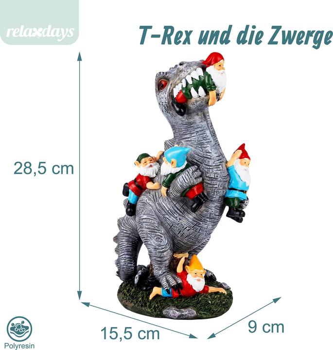 Produktbild Relaxdays Gartenfigur Dinosaurier