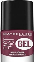 Actual product image Maybelline New York Fast gel nail polish (7 Pink Charge, Colour paint)