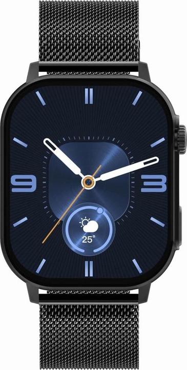 Image du produit Gravity GT15-12 Damen-Smartwatch, marineblaues Silikonarmband + schwarzes Armband (46 mm)