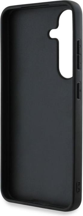 Actual product image Guess Etui Grained Big 4G Logo Small Classic Logo do Samsung Galaxy S25 rÃ³Å¼owy (Samsung Galaxy S25)