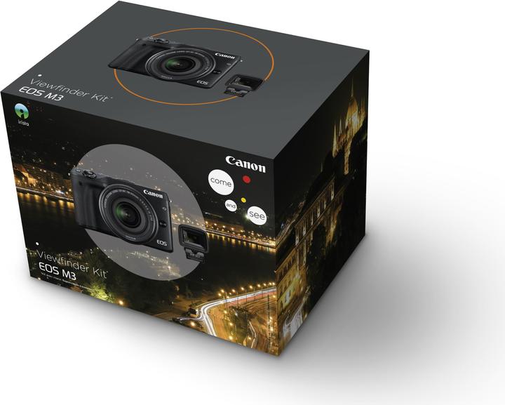 Image du produit Canon EOS M3, 18-55mm IS STM Kit de visée électronique (APS-C / DX)