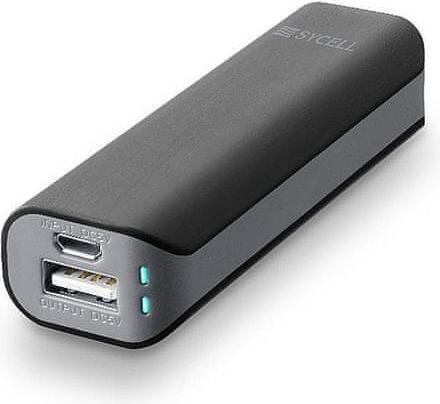 Produktbild Cellularline SYCELL power bank 2500, black (2500 mAh)
