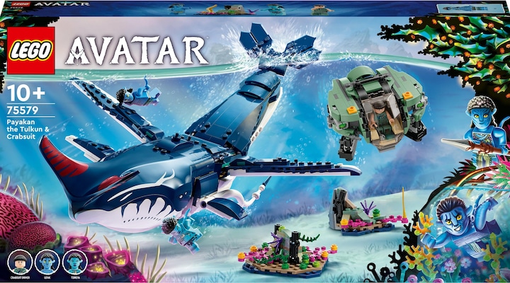 Produktbild LEGO Payakan der Tulkun und Krabbenanzug (75579, LEGO Avatar)