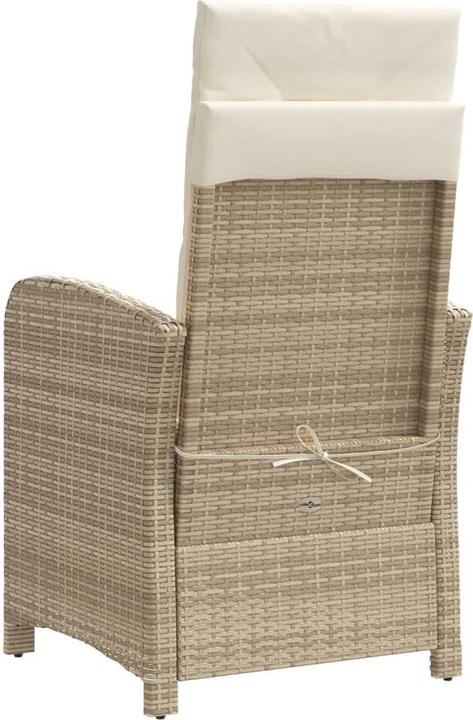 Image du produit vidaXL Fauteuil de jardin avec repose-pieds 2 pcs. Réglable