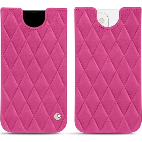 Noreve Lederschutzhülle (Apple iPhone 13), Smartphone Hülle, Rosa