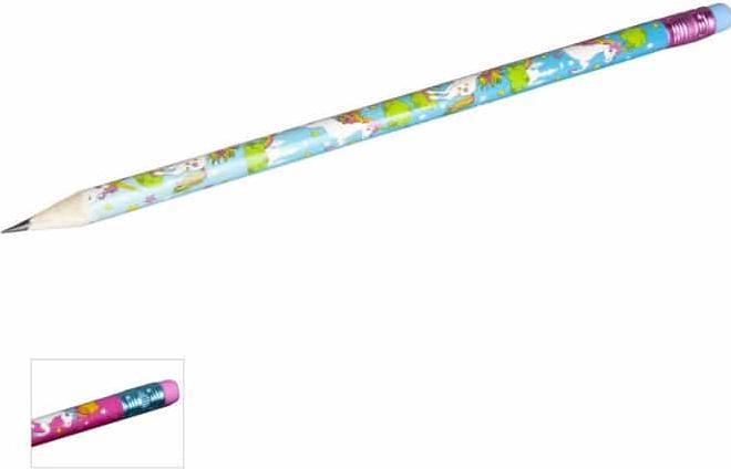 Besttoy Bleistift mit Radierer - verschiedene Motive - 1 Stück (1x)