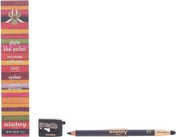 Actual product image Sisley Paris Perfect Eyeliner with Blender and Sharpener Navy Phyto Khol 0.05 Ounce (Navy)