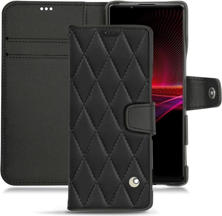 Noreve Lederschutzhülle Wallet (Sony Xperia 1 III)
