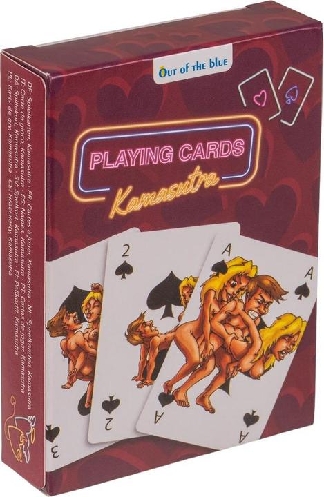 Actual product image Joke Items Playing cards Kamasutra comic, 54 cards