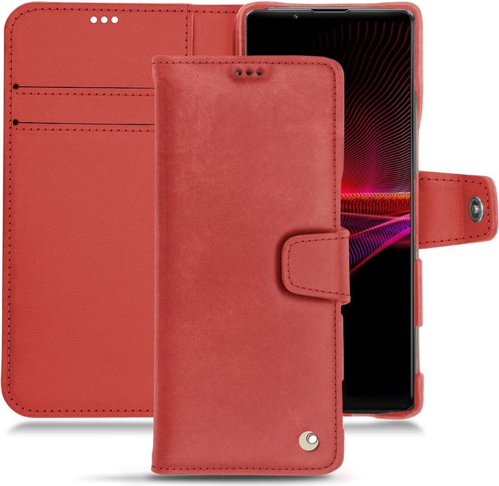 Actual product image Noreve Leather case wallet (Sony Xperia 1 III)