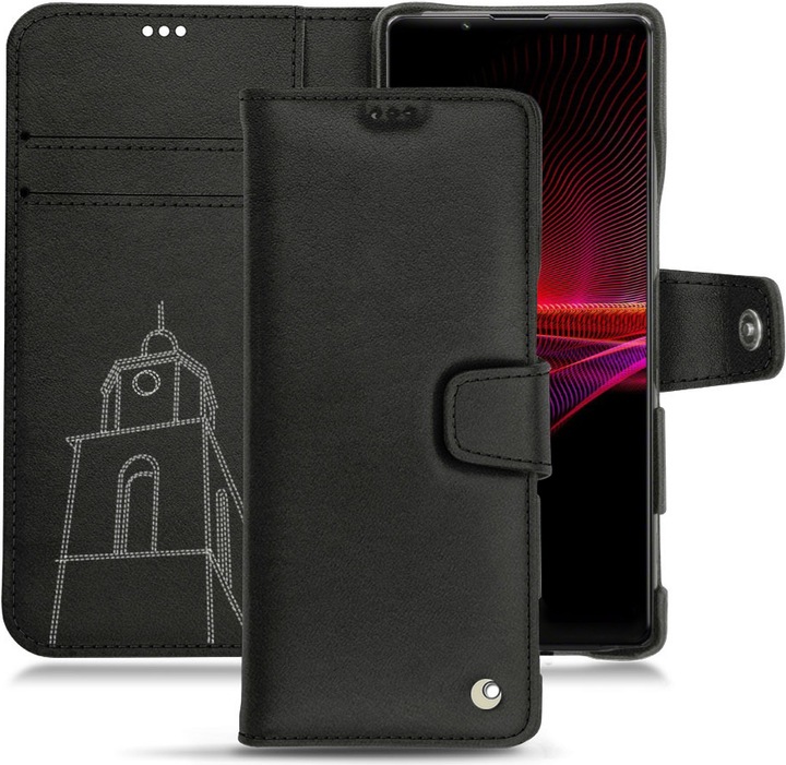 Actual product image Noreve Leather case wallet (Sony Xperia 1 III)