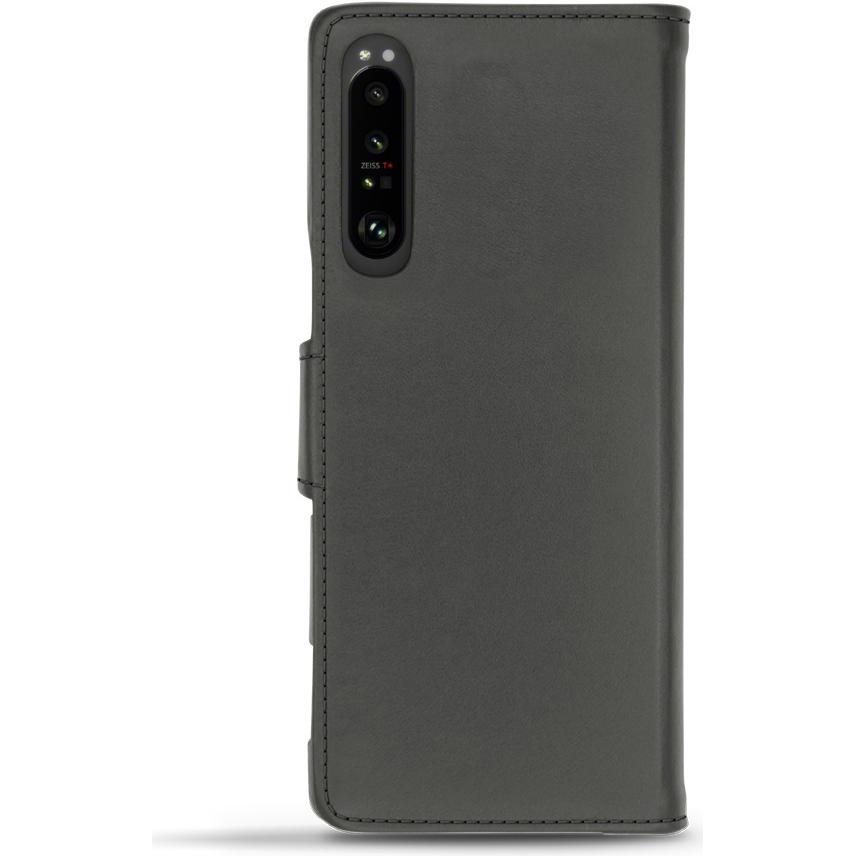 Thumbnail - Noreve Lederschutzhülle Wallet (Sony Xperia 1 III), Smartphone Hülle, Schwarz