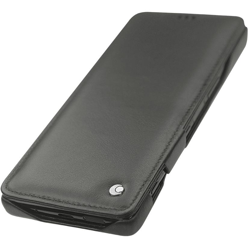 Thumbnail - Noreve Lederschutzhülle horizontal (Sony Xperia 1 III), Smartphone Hülle, Schwarz