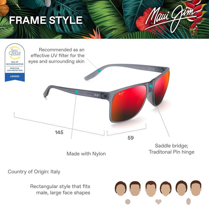 Actual product image Maui Jim Polarized Ocean Challenge