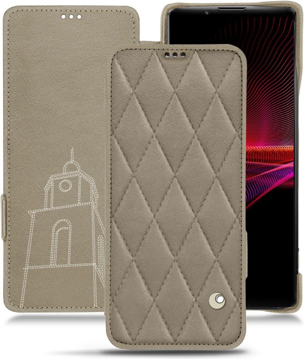Actual product image Noreve Leather case horizontal (Sony Xperia 1 III)