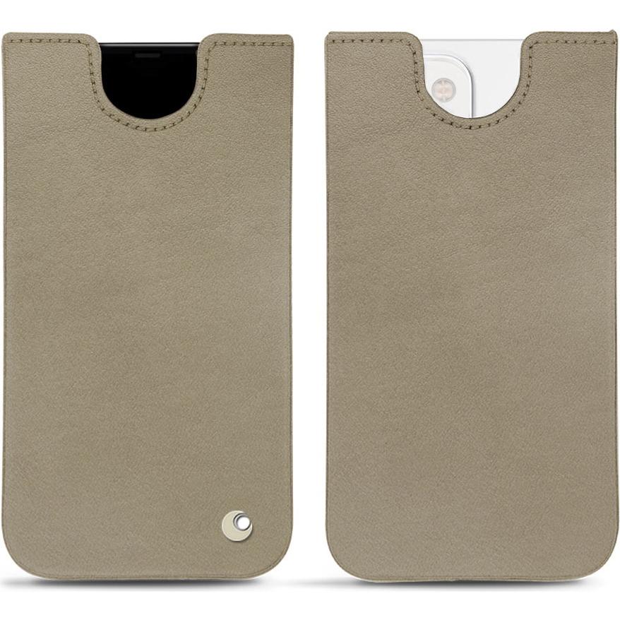 Thumbnail - Noreve Lederschutzhülle (Apple iPhone 13 mini), Smartphone Hülle, Beige