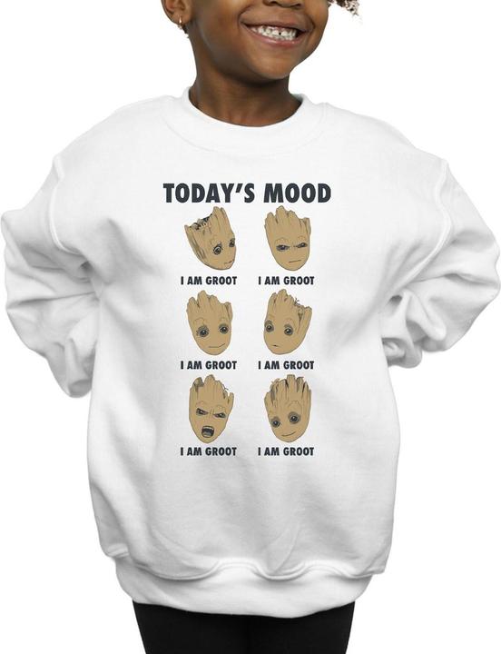 Produktbild Guardians Of The Galaxy Groot Today's Mood Sweatshirt Mädchen (140, 146)