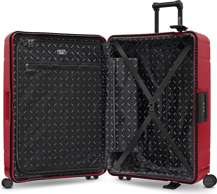 Produktbild Redolz Essentials 15 4-Rollen Trolley 75 cm mit Dreipunkt-Verschluss (100 l, XL (ab 115l))