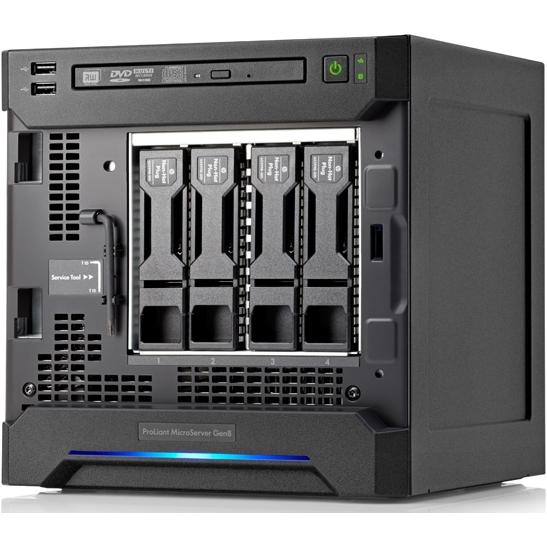 サーバー HP MicroServer Gen8 XEON E3-1220L 16GB hp ProLiant MicroServer Gen8 Xeon E3-1220L V2 2.3GHz 16GB
