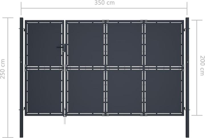 Produktbild vidaXL Gartentor