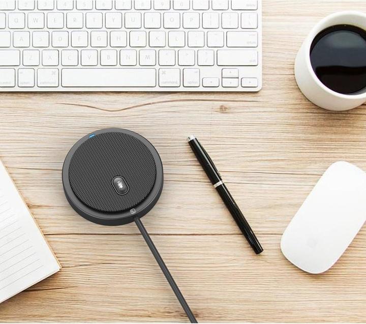 Actual product image Techly ICC SH-22 microphone Black Conference microphone