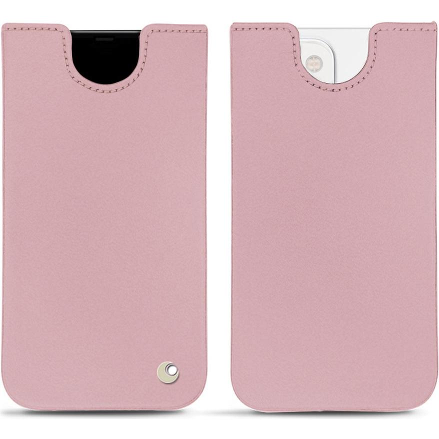 Noreve Lederschutzhülle (Apple iPhone 13), Smartphone Hülle, Rosa