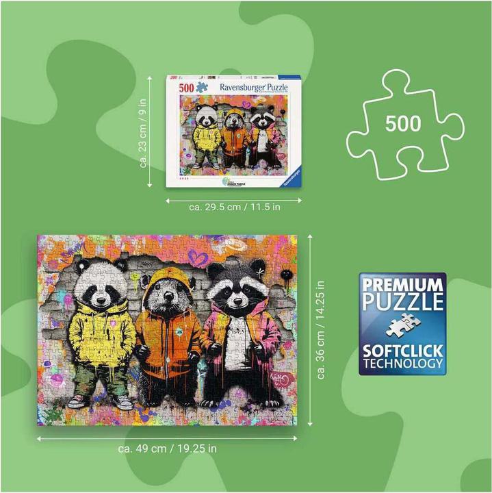 Produktbild Ravensburger Flauschige Freunde (500 Teile)