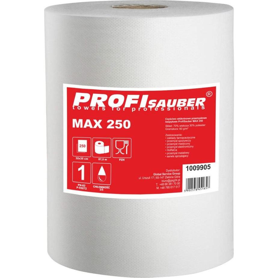 Profi Sauber, Fahrzeugreinigung Zubehör, ProfiSauber MAX 250 Vlies-Industrie-Reinigungstuch