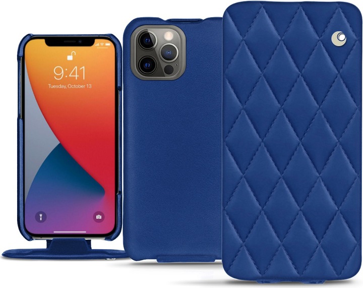 Noreve Lederschutzhülle vertikal (Apple iPhone 13 Pro)