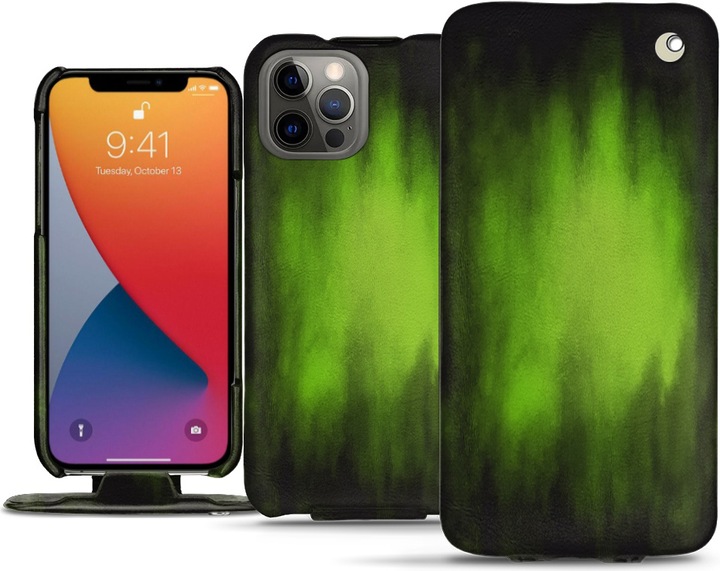 Actual product image Noreve Leather cover vertical (Apple iPhone 13 Pro)