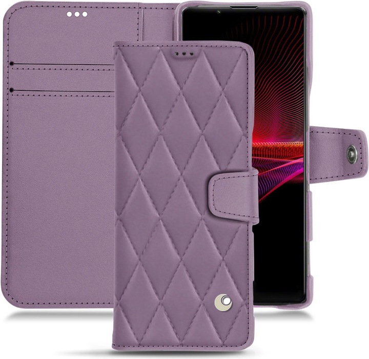 Noreve Lederschutzhülle Wallet (Sony Xperia 1 III)