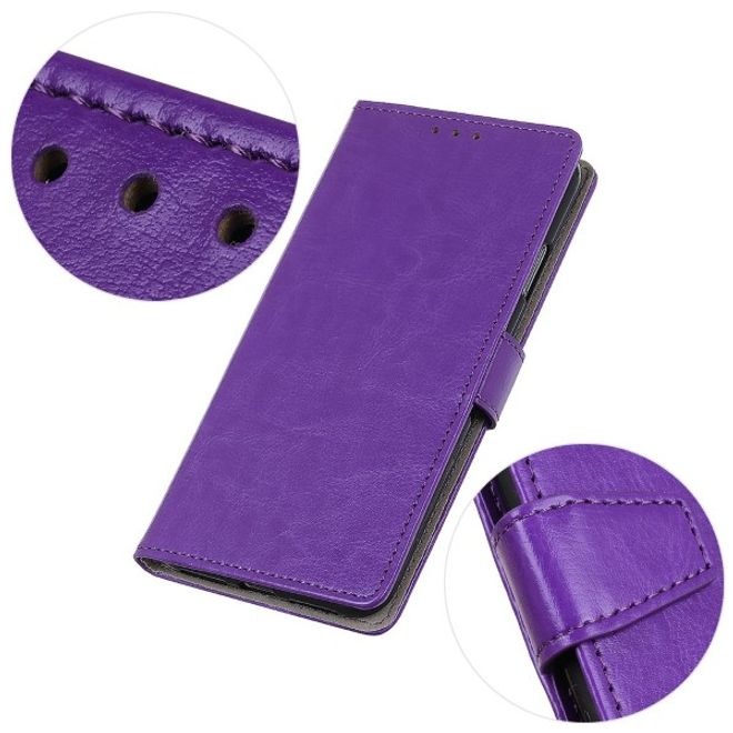 Produktbild MU Classic Crazy Horse Leder Bookcover Series (Xiaomi Redmi Note 8T)