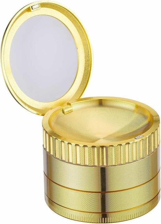 Produktbild Champ Grinder mit Lupe - gold