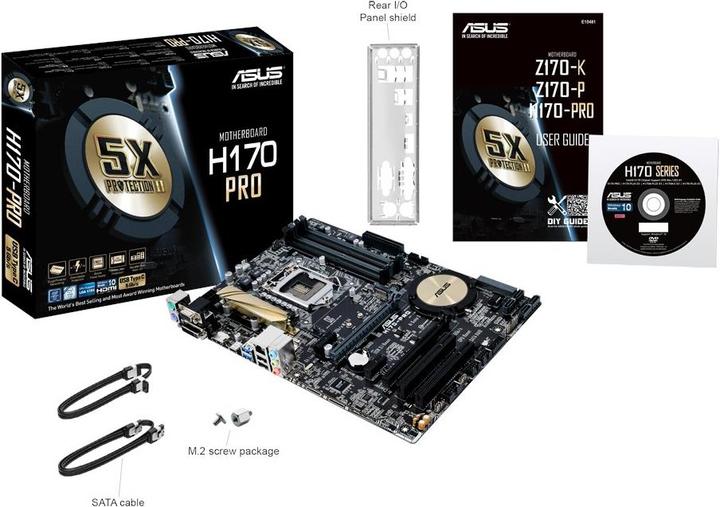 Produktbild ASUS H170-Pro (LGA 1151, Intel H170, ATX)