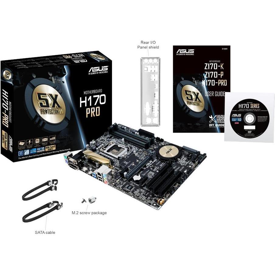 CPU Intel Core i7-6700 CPU + ASUS H170-PRO ASUS H170-Pro - kaufen bei Digitec