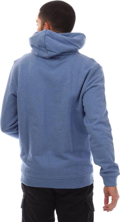 Actual product image Tommy Hilfiger Mens Badge Drawstring Hoodie (L)