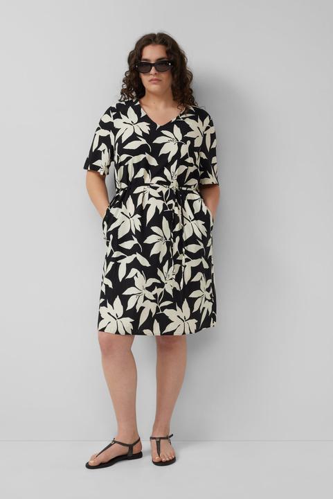 Image du produit s.Oliver Strukturiertes Kleid mit Gürtel (48)