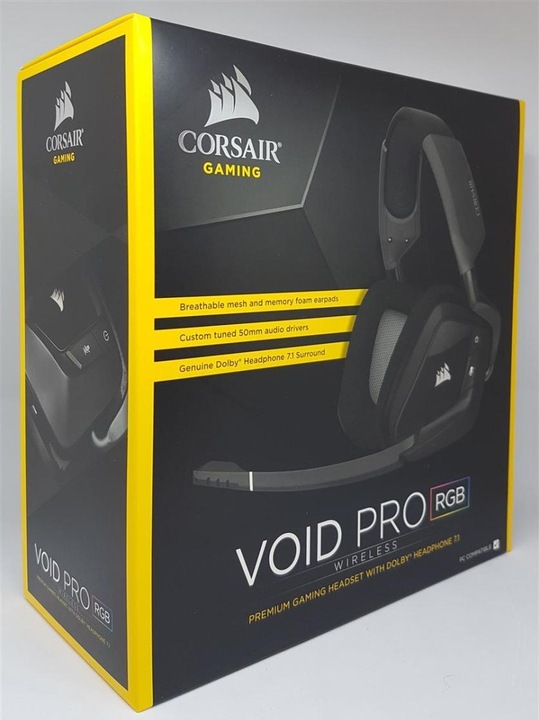 Immagine prodotto Corsair Void Pro RGB senza fili (Senza fili)