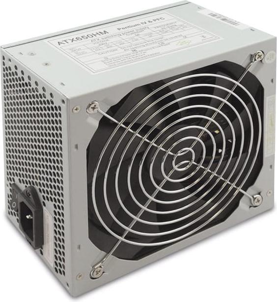 Actual product image Rhombutech Super Silent ATX Power Supply 650 Watt (650 W)