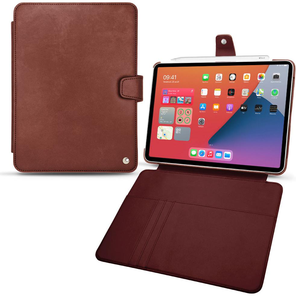 Thumbnail - Noreve Lederschutzhülle Wallet (iPad mini 6), Tablet Hülle, Rot
