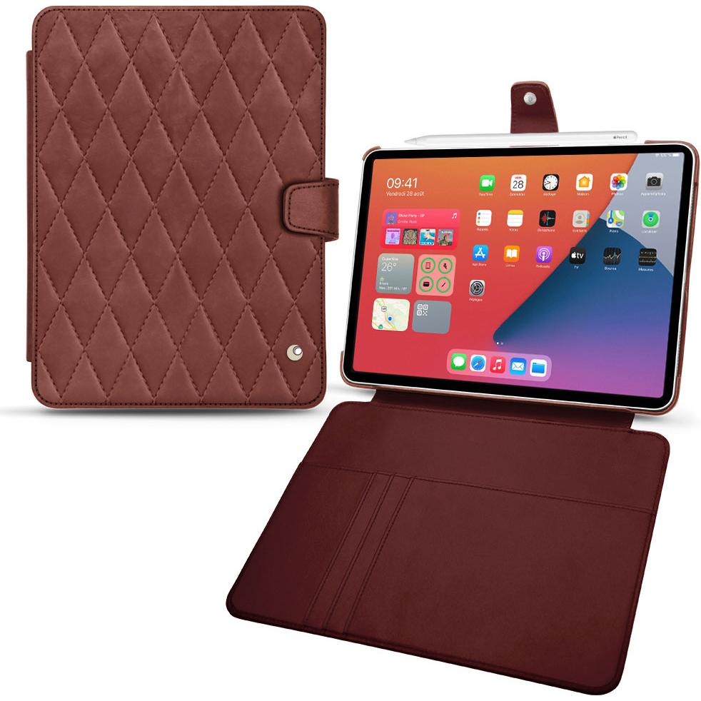 Thumbnail - Noreve Lederschutzhülle Wallet (iPad mini 6), Tablet Hülle, Rot