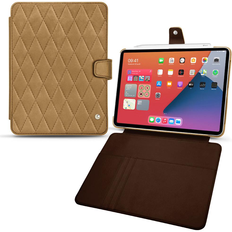 Thumbnail - Noreve Lederschutzhülle Wallet (iPad mini 6), Tablet Hülle, Braun