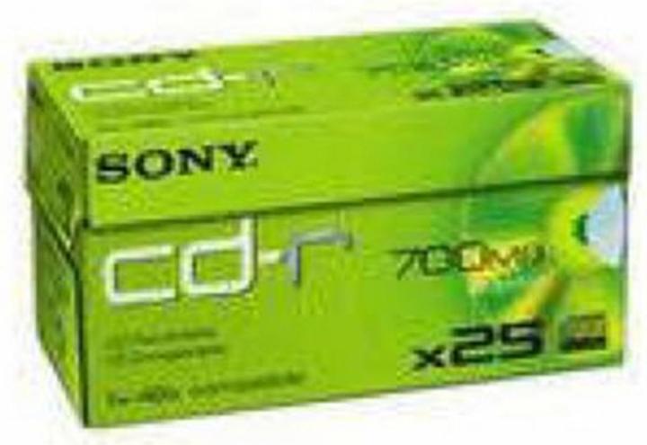 Produktbild Sony CD-R 48x Speed (25 x)