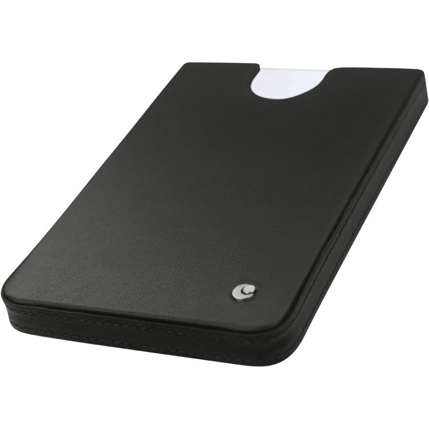 Thumbnail - Noreve Lederschutzhülle (Microsoft Surface Duo 2), Smartphone Hülle, Schwarz