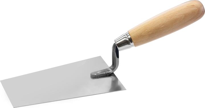 Actual product image Tectool TT Berner cleaning trowel, stainless, wood, 140mm